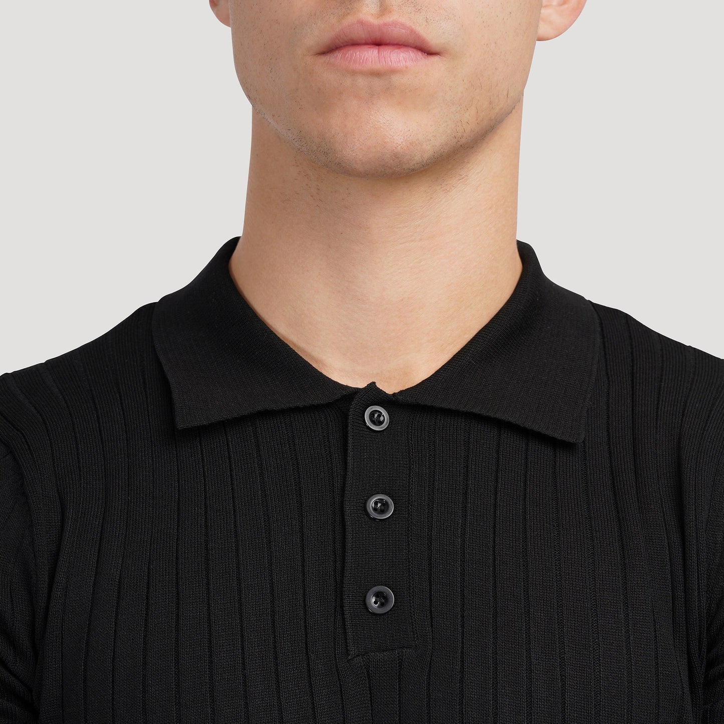 Visconti Knitted Polo Shirt - Brown