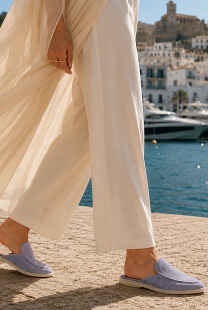 Visconti Yatch Mule Woman - Cammello