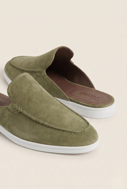 Visconti Yatch Mule Woman - Verde Oliva