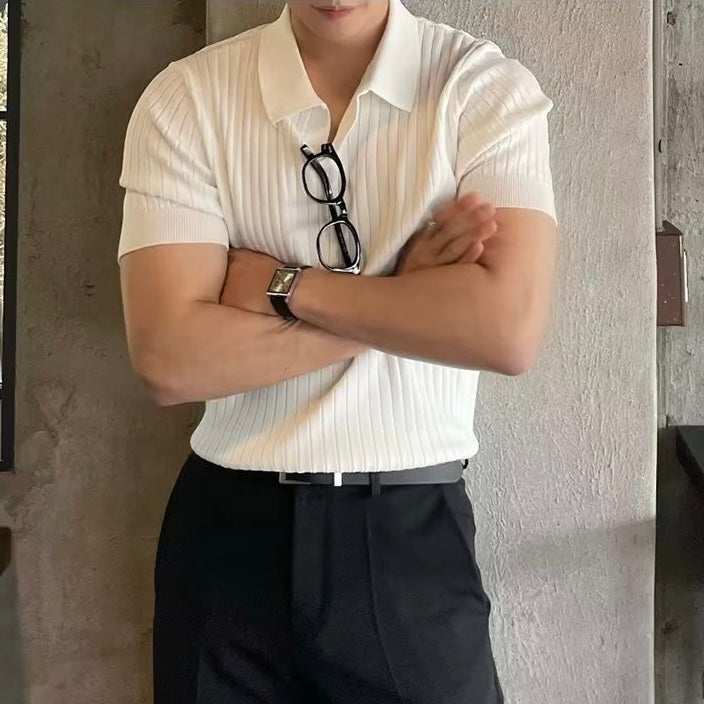 Visconti Casual Polo - Black