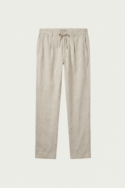 Visconti Linen Trousers - Green