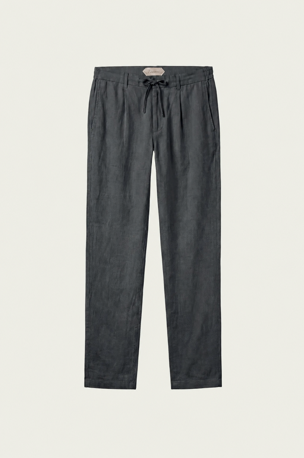 Visconti Linen Trousers - White