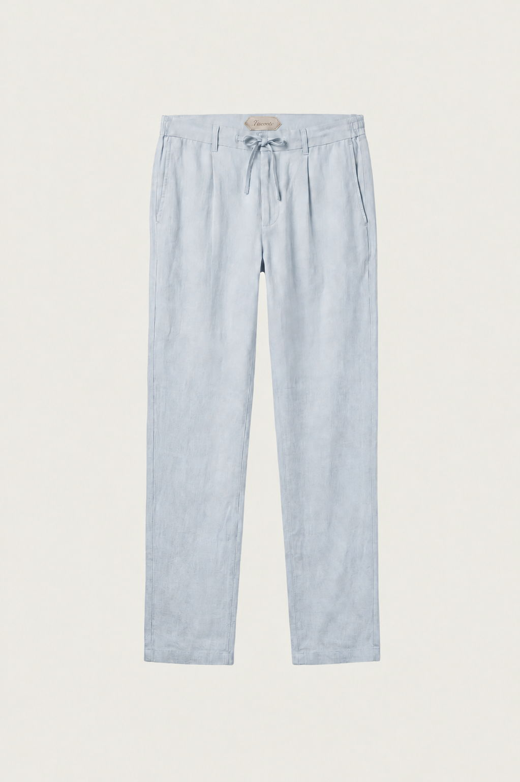 Visconti Linen Trousers - White