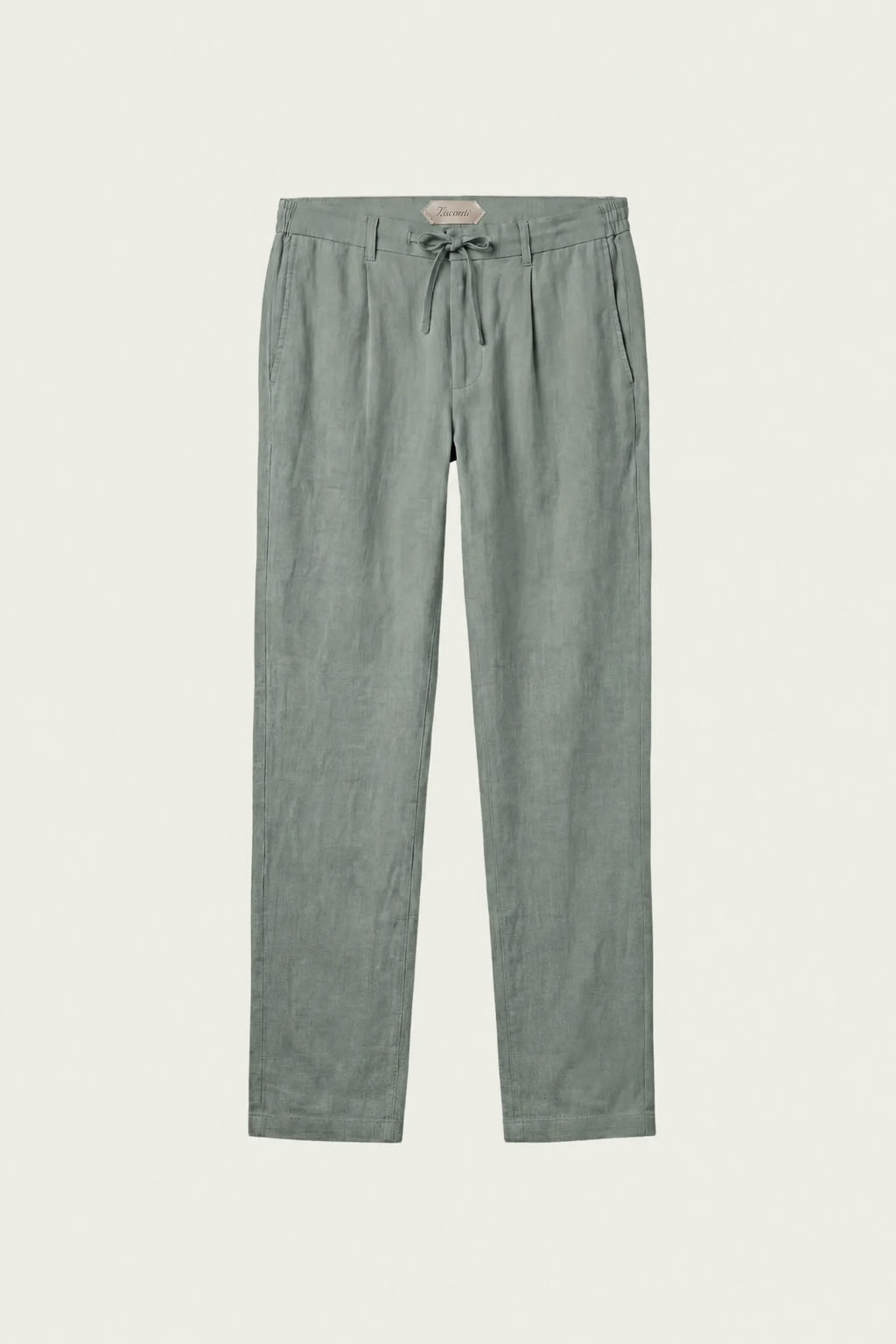 Visconti Linen Trousers - Green