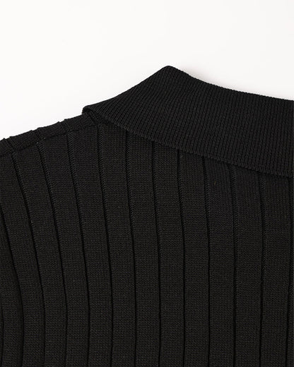 Visconti Knitted Polo Shirt - Green