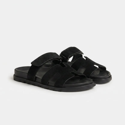 Cannes Suede Slide Women Black