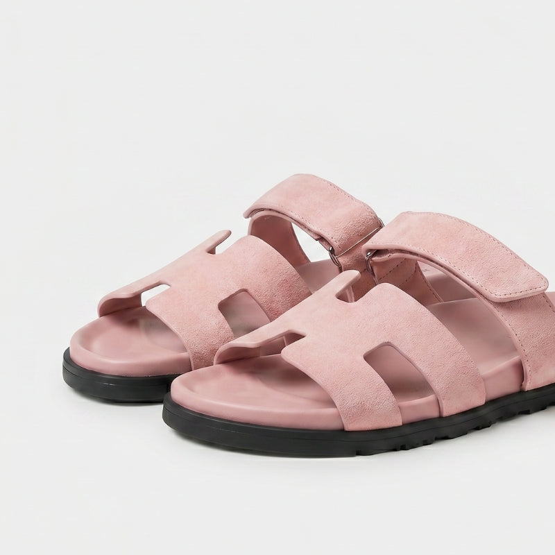 Cannes - Suede Blush Pink