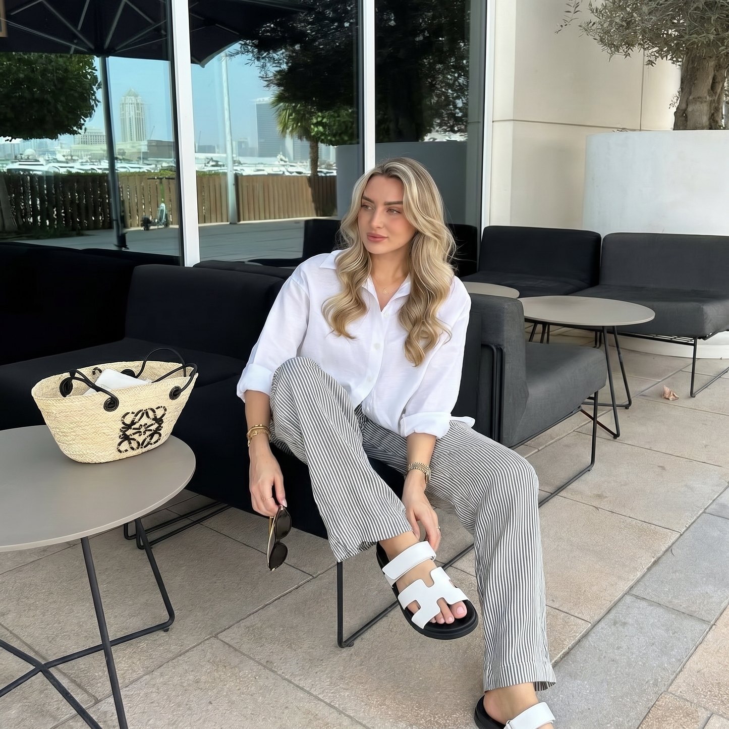 Cannes Slide Women White