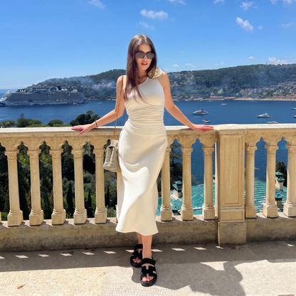 Cannes Suede Slide Women Black