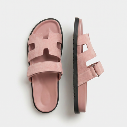 Cannes - Suede Blush Pink